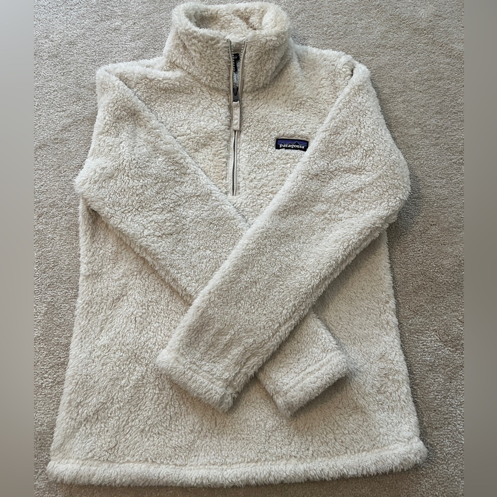 Patagonia 1/4 Zip Women’s Los Gatos In Birch White